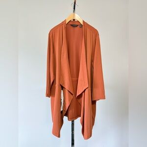Every Day by Susan Graver Liquid Knit Anorak Style Cardigan
SIZE: 1 COR: Toffee